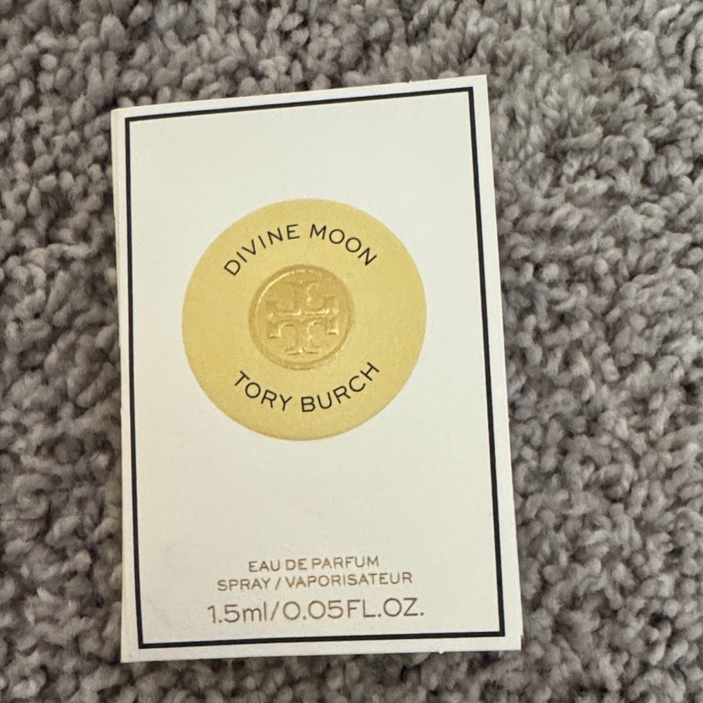 Tory Burch Divine Moon Fragrance Sample - Black and White